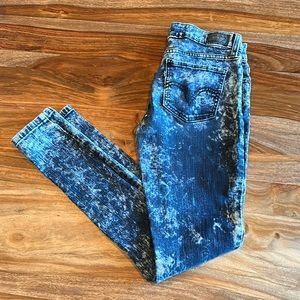 Levi’s 535 Legging acid wash color size 7